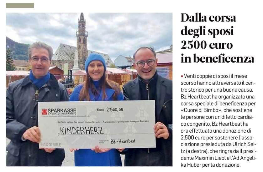 Dal quotidiano “Alto Adige” del 12 novembre 2023